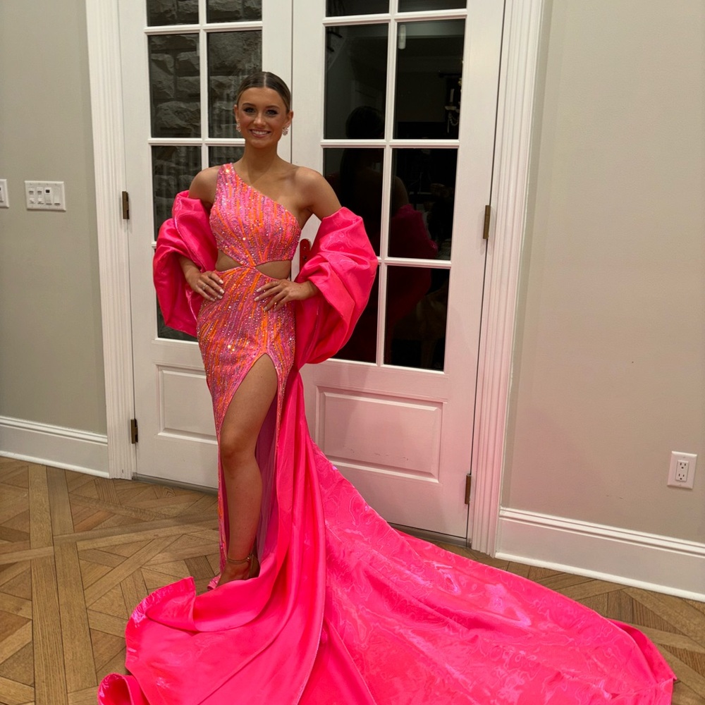 Pink Portia and Scarlett Prom dress